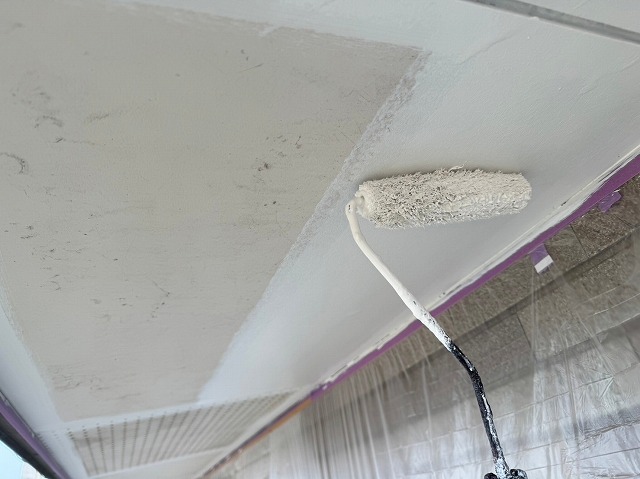 軒天塗装メンテナンス